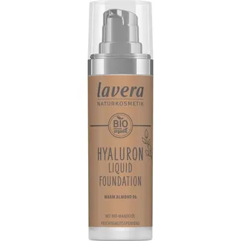 Kosmetika Lavera Make-up s kyselinou hyaluronovou Warm Mandle 06 30ml eco ECO VEGAN