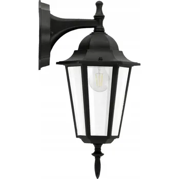 Venkovní osvětlení Venkovní nástěnné svítidlo Polux černé E27 20 W