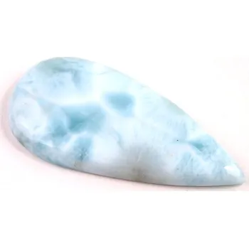 Přírodní kámen Kabošon Larimar č.8031 (37x18x5mm)