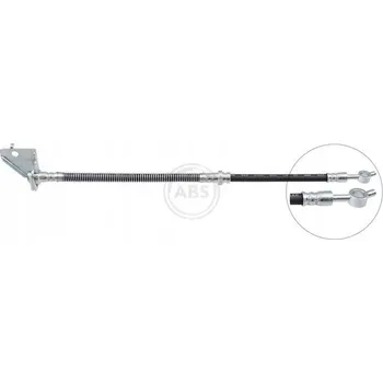Brzdová hadice ABS SL 1244 Flexibilní brzdová hadice
