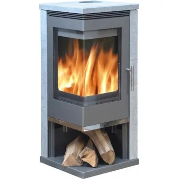 Krbová kamna ABX Admiral šedý plech a mastek