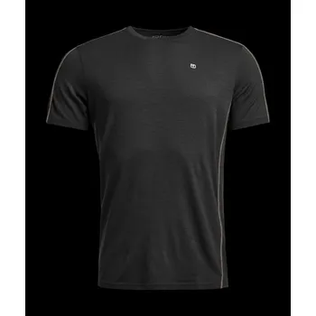 Pánské Tričko Ortovox 185 Rock'N'Wool T-Shirt Men's Barva: Black Raven, Velikost: XXL