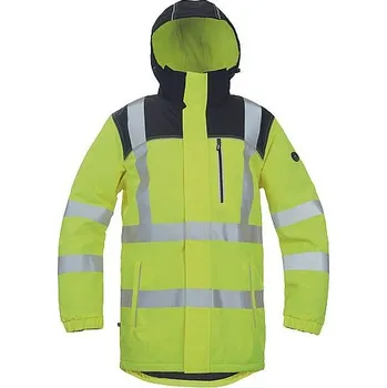 reflexní vesta KNOX HVPS WINT.parka žlutá Varianta: KNOX HVPS WINT.parka žlutá