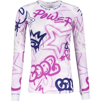 Dámské funkční termo triko s dlouhým rukávem premium ALTISPORT VOJ/ALW054TER01 FIALOVÁ XXXL