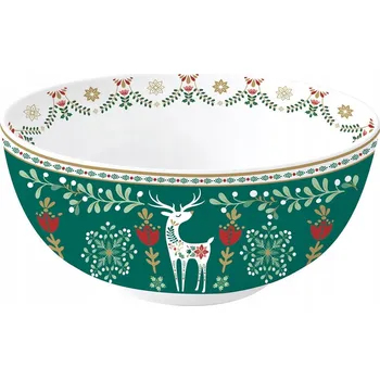 Easy Life/Nuova R2S, střední miska 15 cm - CHRISTMAS FOLK