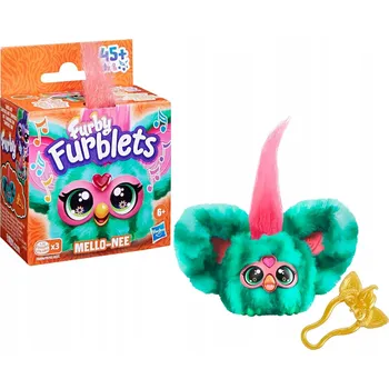 plyšák Furby Furblets Interaktivní plyšová hračka Mello-Nee Hasbro F8894