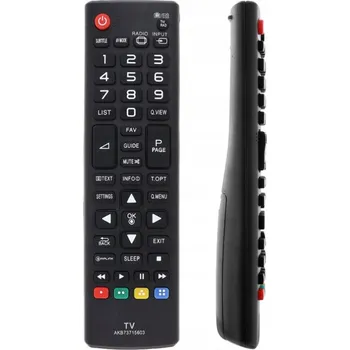 Dálkový ovladač Dálkový Ovladač TechTell AKB73715603 pro LG černý