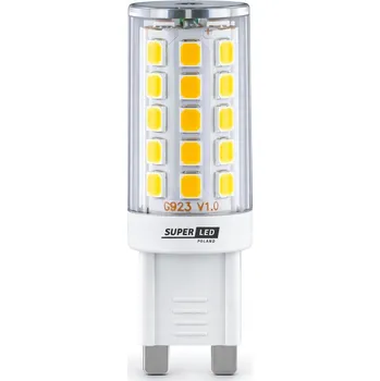 Žárovka LED žárovka G9 3W (odpovídá 35W) 345lm 230V SMD teplá bílá SuperLED
