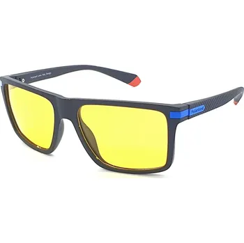 Sluneční brýle Polarizační brýle na noční vidění pro řidiče P2.313Y CAT.1 black/blue