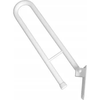 Madlo do koupelny Koupelnové madlo nástěnné obloukové sklopné 80 cm ocel uhlíková 120 kg