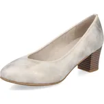 DÁMSKÉ LODIČKY RIEKER 44650-91 STŘÍBRNÁ Barva: STŘÍBRNÁ, Velikost: 39