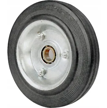 Pojezdové kolečko Gumové kolo pro kolečko, 16 cm, nosnost 110 kg, s ložiskem