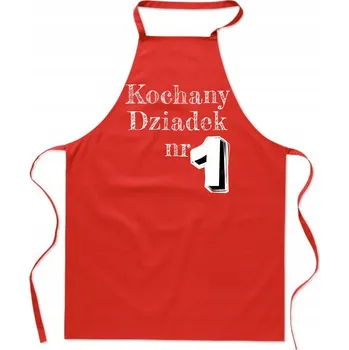 Kuchyňská zástěra Kuchyňská zástěra Dárek ke Dni dědečků - Milovaný dědeček č. 1