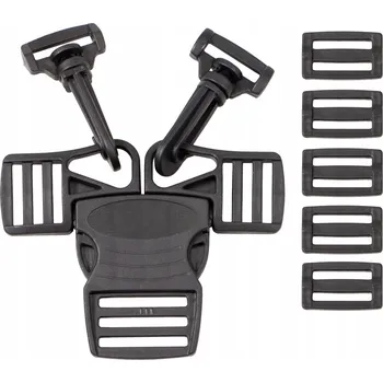 Pětibodová spona do pásů - pro kočárek, autosedačku, jídelní židličku