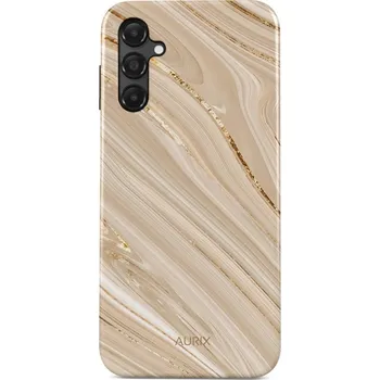 Pouzdro na mobilní telefon Kryt Samsung A16 AURIX pevný Golden Sands (obal neboli pouzdro na Samsung A16)