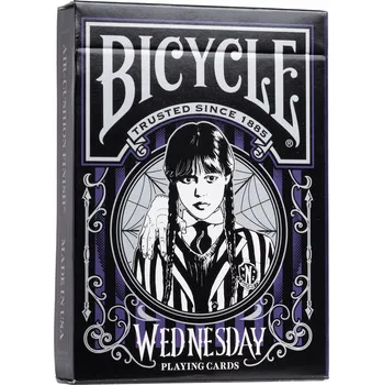 Poker Bicycle Wednesday NOVINKA hrací karty seriál Netflix
