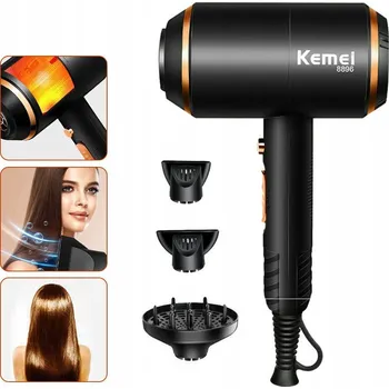 Fén KEMEI Fén na vlasy 1700W Evropský standard, vysoký výkon