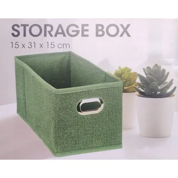 Úložný box Textilní Organizér Krabička koš Skříň Šatna Prostorný ABSOLU CHIC 30 cm