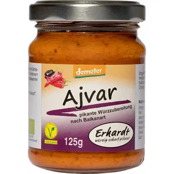 Omáčka Erhardt Ajvar 125 g bio BIO VEGAN DEMETER Množství: 1 ks