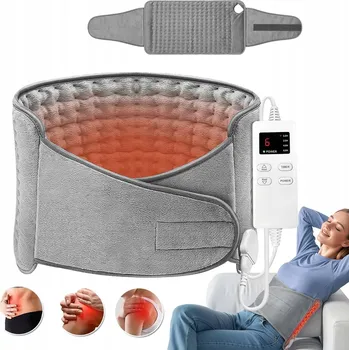 Polštář VYHŘÍVACÍ POLŠTÁŘ PÁSEK 126*30CM ELEKTRICKÁ DEKA NA ZÁDA, BEDRA A RAMENA