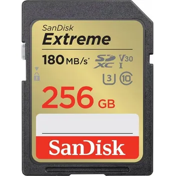 Paměťová karta Paměťová karta SanDisk Extreme SDXC 256 GB Class 10 UHS-I/U3 V30