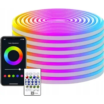 LED páska NEON LED pásek 10m ovládaný TELEFONEM IP67 30LED/M
