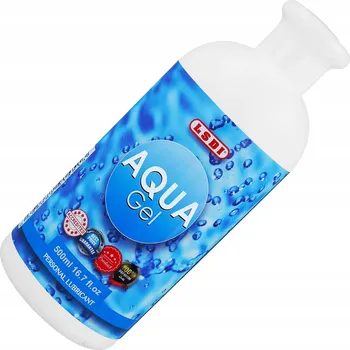 Lubrikační gel AQUA GEL 500ML GEL LUBRIKAČNÍ GEL NA VODNÍ BÁZI PRO MOKRÉ HRÁTKY