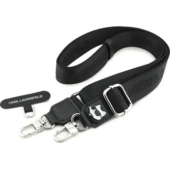 Náhradní kryt pro mobilní telefon Guess Karl Lagerfeld Crossbody popruh Choupette Patch, B KLUCNCHPSPK