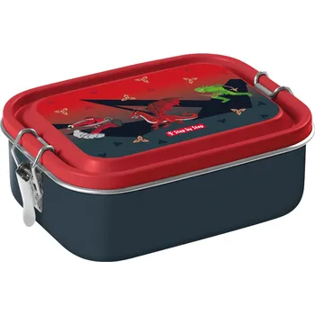 Svačinový box Krabička na svačinu z nerezové oceli Step by Step, Warrior