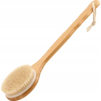 Koupelový kartáč BAMBUSOVÝ KARTÁČ NA MYTÍ ZAD 38 Cm DO KOUPELE