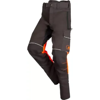 Pánské kalhoty Protipořezové kalhoty SIP PROTECTION 1SRL SAMOURAI REGULAR - 82 cm - šedá 3XL