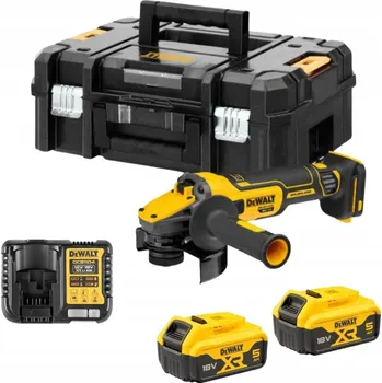 úhlová bruska Úhlová bruska DeWALT DCG409VSP2 18V XR 2x5.0Ah 125mm TSTAK II reg.obr