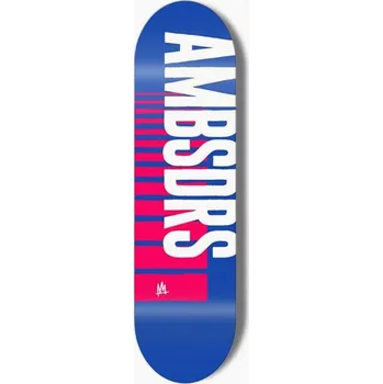 Skateboardová deska Deska Ambassadors STRIPES Blue 8.125 - Medium concave