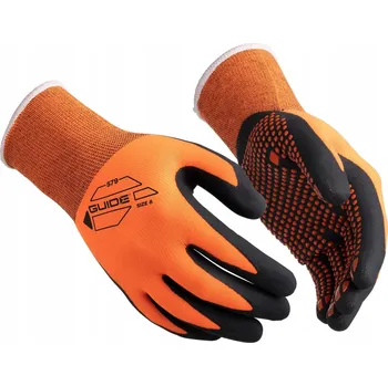 Pracovní rukavice Ochranné rukavice máčené v nitrilu Guide - velikost 10