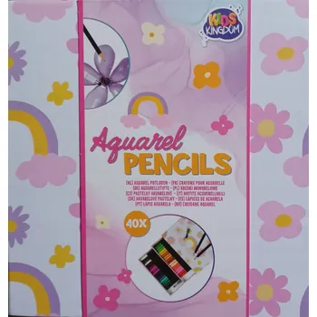 Pastelka Pastelky a fixy 42 ks Kids Kingdom ve veselém obalu 19