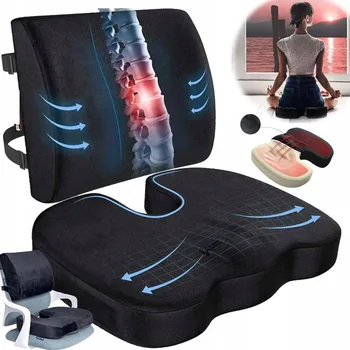 Polštář ORTOPEDICKÝ POLŠTÁŘ ZADNÍ POLŠTÁŘ PRO POLŠTÁŘ KŘIDLE