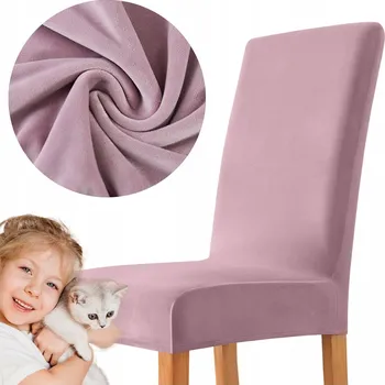 Prostěradlo Potah na židli meble odnowa růžový