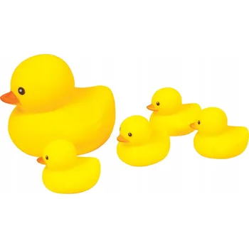 Hračky do koupele Kačenky 5 Kusů HRAČKA do vody Do Koupele pro děti