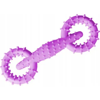 Kousátko pro psa DKM Hračka pro psy typ 28 fialové