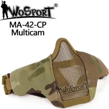Airsoft Wosport WST airsoftová ochranná maska STEEL MESH - MC