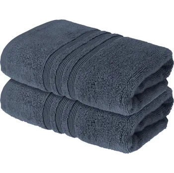 Ručník LIVARNO® Froté ručník Zero Twist, 50 x 100 cm, 500 g/m2, 2 kusy (modrá)