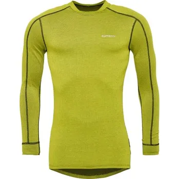 Pánské termoprádlo Pánské funkční termo triko Klimatex BORIS KLIMAFEEL S Světle zelená, Stříbrná
