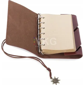 Zápisník NOTES CESTOVATELSKÝ DENÍK ZÁPISNÍK RETRO VINTAGE ver