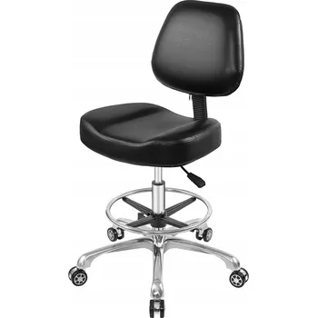 Barová židle Barová Židle Nazalus černá 90 cm látka