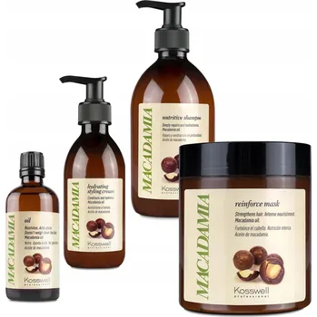 Kosmetická sada Vánoční Box jako dárek pro milovnici vlasů - Sada Macadamia Kosswell