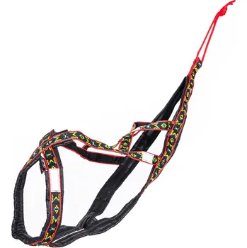 Postroj pro psa ManMat postroj HOUND - indiánská červená S starý vzor Velikost S