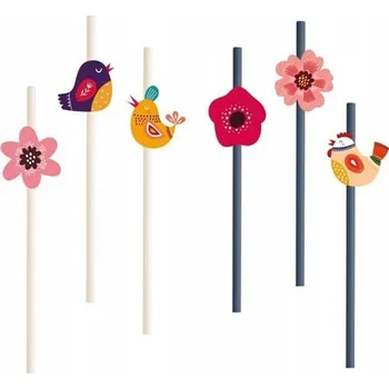 Papírová Brčka GoDan 6 ks