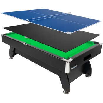 Kulečník Kulečníkový stůl Thunder BOLD-BLACK-7FT-PING-JAD Pool vel. 7 stop
