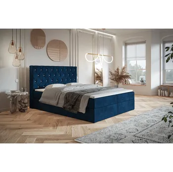 Ložnicová sestava Kontinentální postel 4 box rozměr 120x200 jádro Bonell pružina