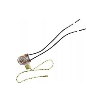 vypínač Řetízkový vypínač, zátěž 575W, zlatý